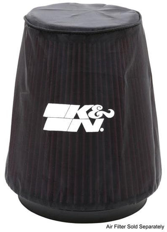 compare product K&N Universal P Dry charger Round Tapered Air Filter Wrap Black