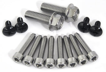 compare product Cycra Replacement Hardware Series 1 - Black/Silver