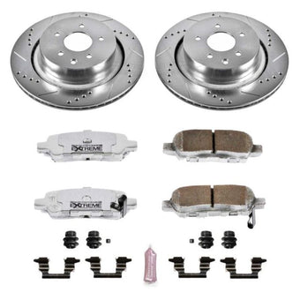 compare product Power Stop 07-08 Infiniti G35 Rear Z26 Street Warrior Brake Kit