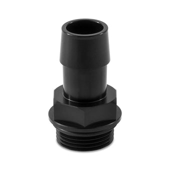 compare product Mishimoto M27 x 2.0 to 3/4in Hose Barb Aluminum Fitting - Black