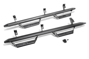 compare product N-Fab Predator Pro Step System 07-17 Jeep Wrangler JK SUV 4 Door - Tex. Black
