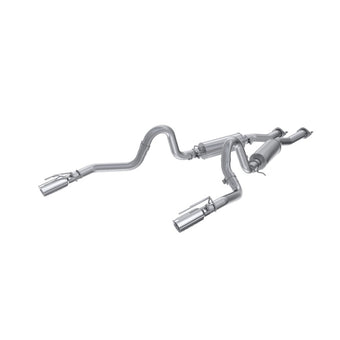 compare product MBRP 99-04 Ford Mustang GT/Mach 1 2.5in Dual Split Rear AL Catback Exhaust w/ 3.5in Dual Wall Tips