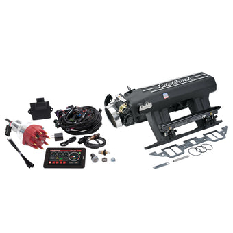 compare product Edelbrock Pro Flo 4 XT EFI System Seq Port BB Chrysler RB 413-440ci 625 Max HP 35lb/hr Black Finish