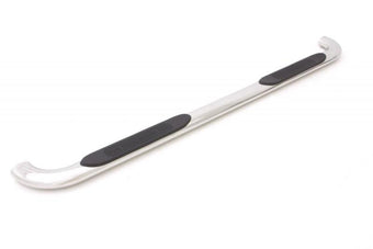 compare product Lund 2019 Chevy Silverado 1500 Crew Cab 4in. Oval Curved SS Nerf Bars - Polished