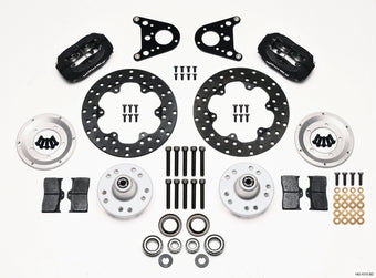 compare product Wilwood Forged Dynalite Front Drag Kit Drilled Rotor Art Morrison Strut