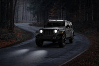 Hella Universal Black Magic 40in Tough Double Row Curved Light Bar - Spot & Flood Light - My Store