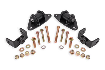 compare product BMR 14-19 Chevrolet Corvette Motor Mount Kit - Black Hammertone