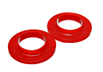 compare product Energy Suspension Universal 2 1/8in ID 3 3/4in OD 3/4in H Red Coil Spring Isolators (2 per set)