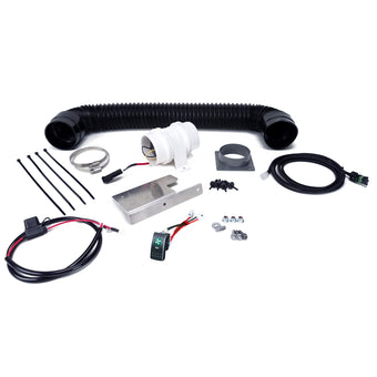 compare product DEI 15-24 Honda Pioneer 1000-3/1000-5/1000-6 (Non CA Models) Auxiliary Fan Kit w/Manual Control