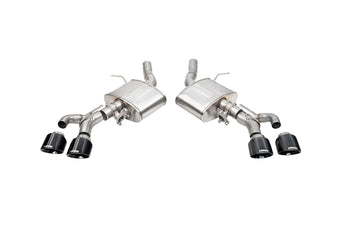 compare product Corsa 22-25 Cadillac CT4 V Blackwing 3in Active Valve Axle-Back - 4.5in Black Tip