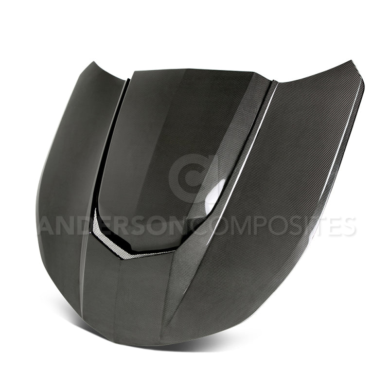 Anderson Composites 2016+ Type - AZ Camaro Double Sided Fiber Hood - My Store