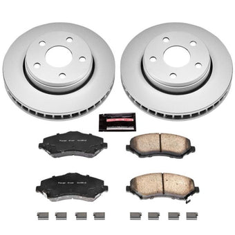 compare product Power Stop 07-17 Jeep Wrangler Front Z17 Evolution Geomet Coated Brake Kit