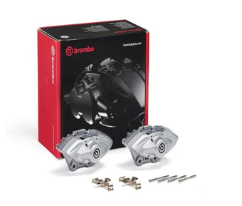 compare product Brembo OE 16-21 BMW M2/17-18 M3/17-20 M4/14-16 M235i Hydraulic Rear X-Style Brake Calipers - Silver