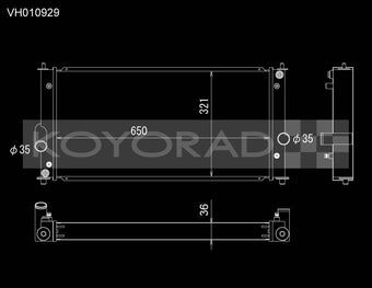 compare product Koyo 00-05 Toyota MR2 Spyder 1.8L I4 MT (Manual Transmission) All-Aluminum Radiator