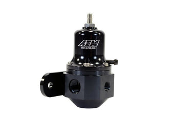compare product AEM High Capacity Universal Black Adjustable Fuel Pressure Regulator