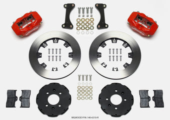 compare product Wilwood Forged Dynalite Front Hat Kit 12.19in Red 90-99 Civic w/240 mm Disc