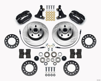 compare product Wilwood Forged Dynalite Front Kit 11.28in 1 PC Rotor&Hub Ford 1949-1953