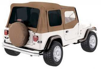 compare product Rampage 1976-1983 Jeep CJ5 Complete Top - Spice Denim