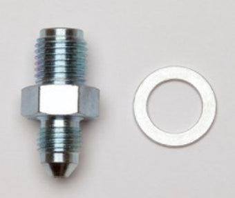 compare product Wilwood Fitting Kit Adaptor -3 JIC to 7/16-20 Male w/ Crush Washer
