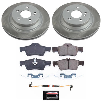 compare product Power Stop 03-06 Mercedes-Benz E500 Rear Semi-Coated Rotor Kit
