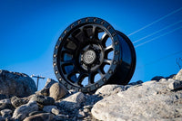 ICON Hulse 17 X 8.5 / 6 X 5.5 / 25mm Offset / 5.75in BS Double Black - My Store