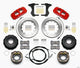 Wilwood AERO4 Rear Kit 14.00 Red 2005 - 2014 Mustang w/ BMR Suspn. w/Lines - My Store