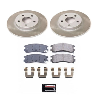 compare product Power Stop 04-05 Pontiac Bonneville Rear Semi-Coated Rotor Kit