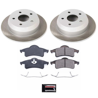 compare product Power Stop 99-04 Jeep Grand Cherokee Rear Semi-Coated Rotor Kit