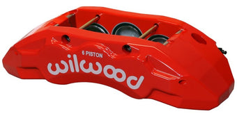 compare product Wilwood Caliper-TX6R- R/H - Red 2.00/1.88/1.88in Pistons 1.50in Disc