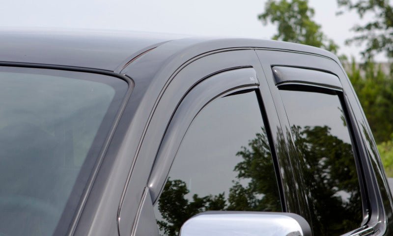 AVS 00 - 04 Nissan Frontier Crew Cab Ventvisor In - Channel Front & Rear Window Deflectors 4pc - Smoke - My Store