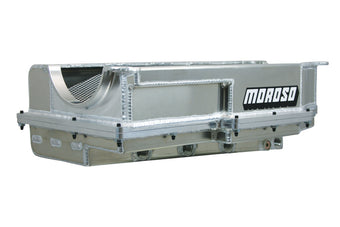 compare product Moroso Donovan 700/DRC2/Merlin Big Block (w/Four Pick Ups & 2 Piece Seal) Dry Sump Aluminum Oil Pan