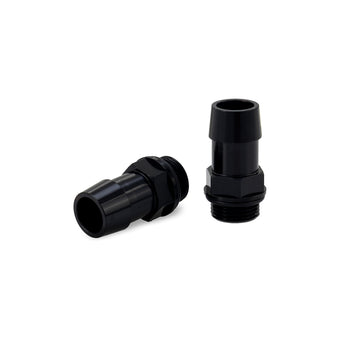 compare product Mishimoto 2pcs. M20x1.5 3/4in Aluminum Catch Can Fitting - Black