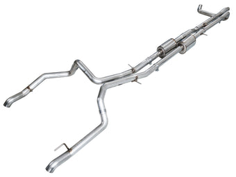 compare product AWE Tuning 4th Gen GM 1500 6.2L Cat-Back Split Rear Exit (w/ Bumper Cutouts) - OE Tips