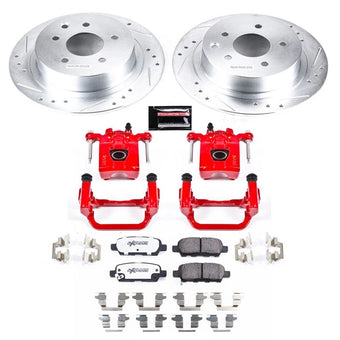 compare product Power Stop 07-10 Nissan Altima Rear Z26 Street Warrior Brake Kit w/Calipers