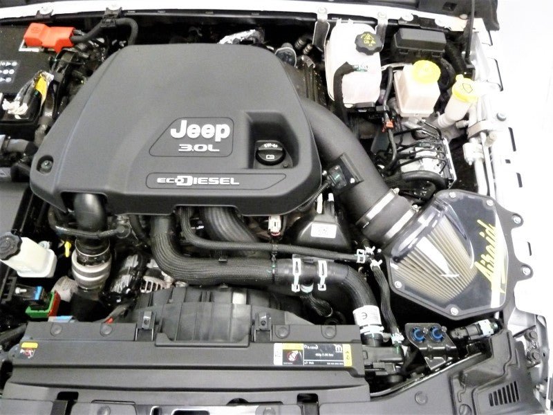 Airaid 20 - 21 Jeep Wrangler V6 - 3.0L DSL Performance Air Intake System - Non - woven Synthetic - My Store