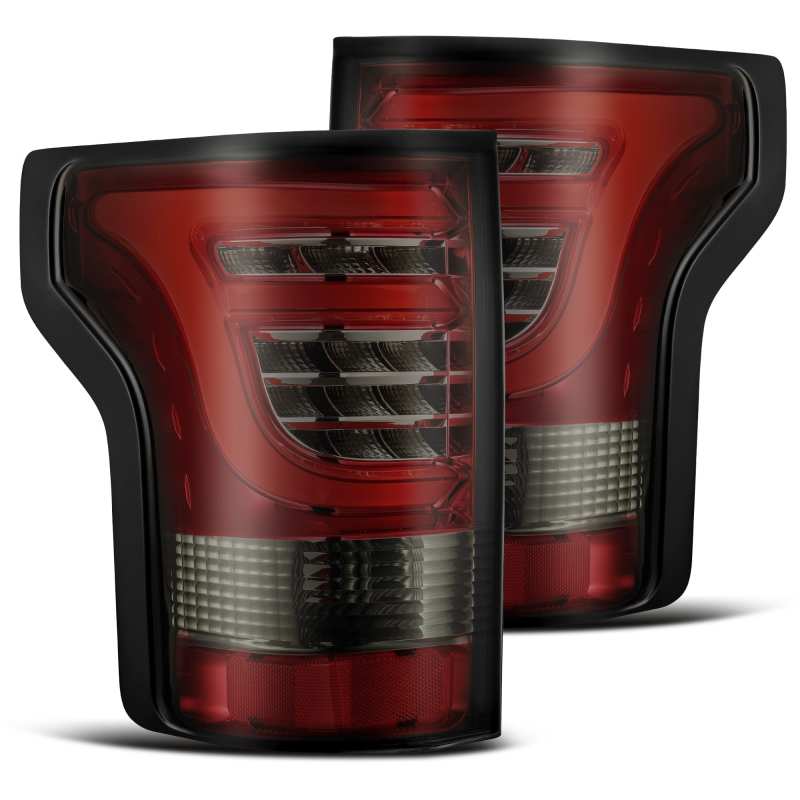 AlphaRex 15 - 17 Ford F - 150 (Excl Models w/Blind Spot Sensor) PRO - Series LED Tail Lights Red Smoke - My Store
