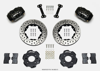 compare product Wilwood Forged Dynalite Front Hat Kit 11.00in Drilled Integra/Civic w/Fac.240mm Rtr