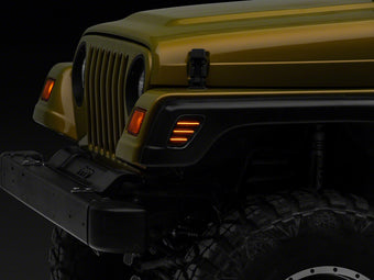 compare product Raxiom 97-06 Jeep Wrangler TJ Axial Series LED Side Marker Lamps- Smoked