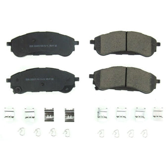 compare product Power Stop 2019 Ford Ranger Rear Z17 Evolution Ceramic Brake Pads w/Hardware