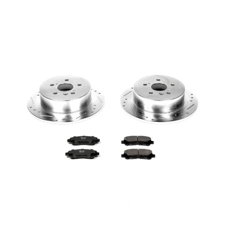 Power Stop 08 - 13 Toyota Highlander Rear Z23 Evolution Sport Brake Kit - My Store