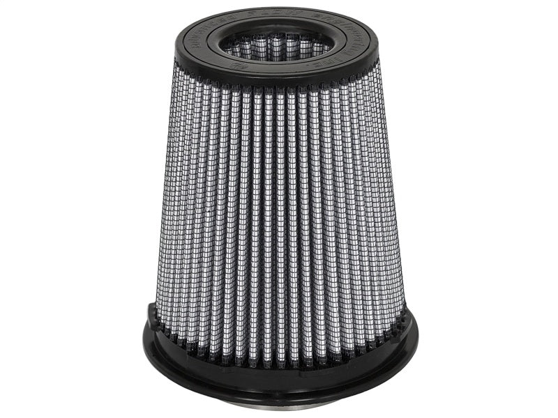 aFe MagnumFLOW Pro DRY S Replacement Air Filter 4in F x 6in B (mt2) x 4 - 1/2in T (Inv) x 7 - 1/2in H - My Store