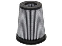 aFe MagnumFLOW Pro DRY S Replacement Air Filter 4in F x 6in B (mt2) x 4 - 1/2in T (Inv) x 7 - 1/2in H - My Store