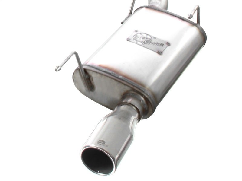 aFe MACHForce XP 05 - 09 Ford Mustang V6 4.0L 2 - 1/2in. 409 SS Cat - Back Exhaust - My Store