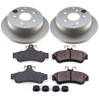 compare product Power Stop 2004 Pontiac GTO Rear Z17 Evolution Geomet Coated Brake Kit