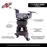 Air Lift 24 - 25 Chevy Silverado 2500HD ZR2 4WD Loadlifter 5000 Ultimate w/ Air Spring Cradle - My Store