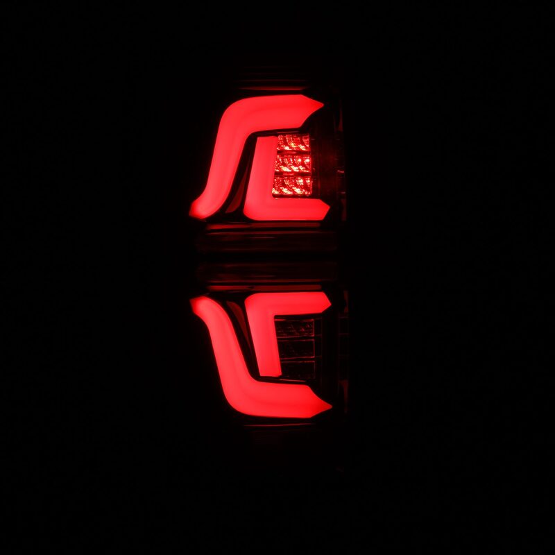 AlphaRex 17 - 19 Ford F250 Super Duty PRO - Series LED Tail Lights Red Smoke (w/o Blind Spot Sensor) - My Store