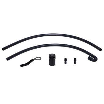 compare product Mishimoto 07-10 BMW N54 Baffled Oil Catch Can Kit - Black (CCV Side)