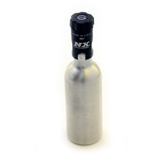 compare product Nitrous Express 3.5oz Mini-Bottle w/Motorcycle Valve (2 Dia x 7.33 Tall)