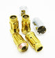 Wheel Mate Muteki SR45R Lug Nut Kit Lock Set 12x1.25 45mm - Yellow - My Store