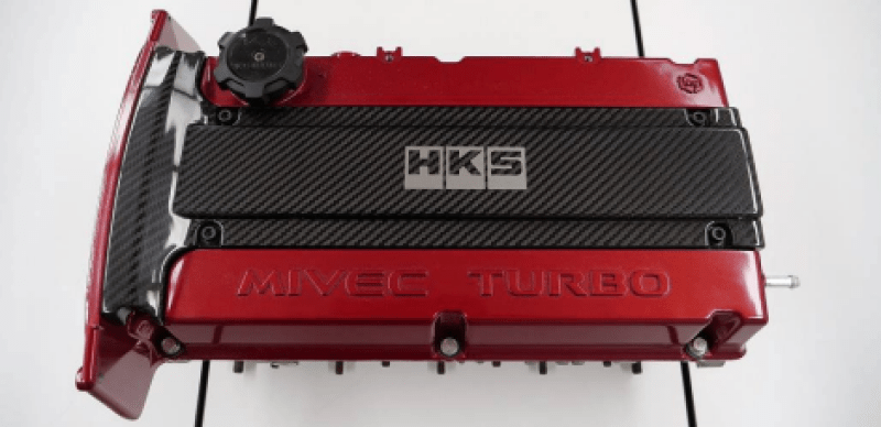 HKS CARBON PLUG COVER 4G63 (Lancer Evolution IV - IX) - My Store
